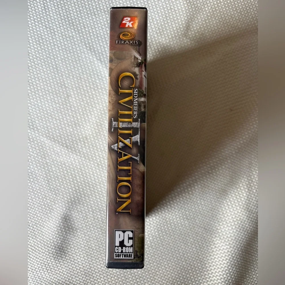 Sid Meier's Civilization IV Game of the Year Edition PC CD-ROM Game Complete